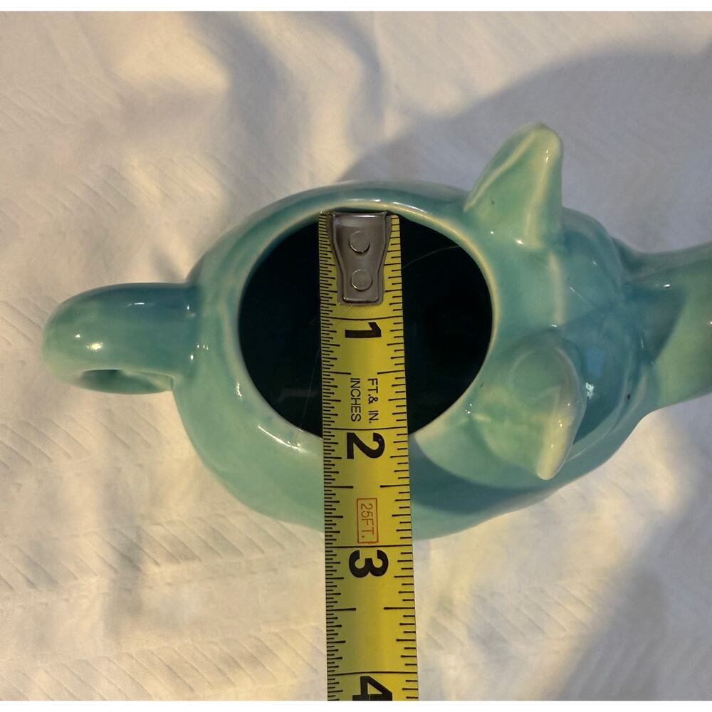 Vintage ceramic pig pitcher 1950s - Picture 11 of 14